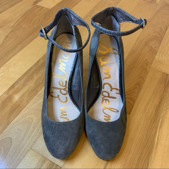 Sam Edelman ankle strap pumps - Picture 2 of 6